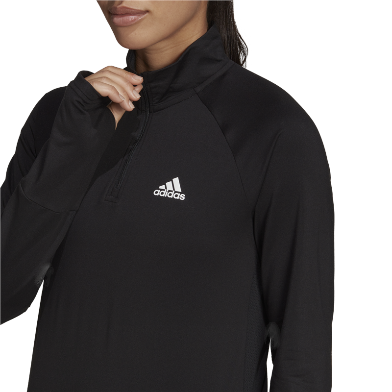 adidas SL 1/4 Training Top - Womens - Black/White