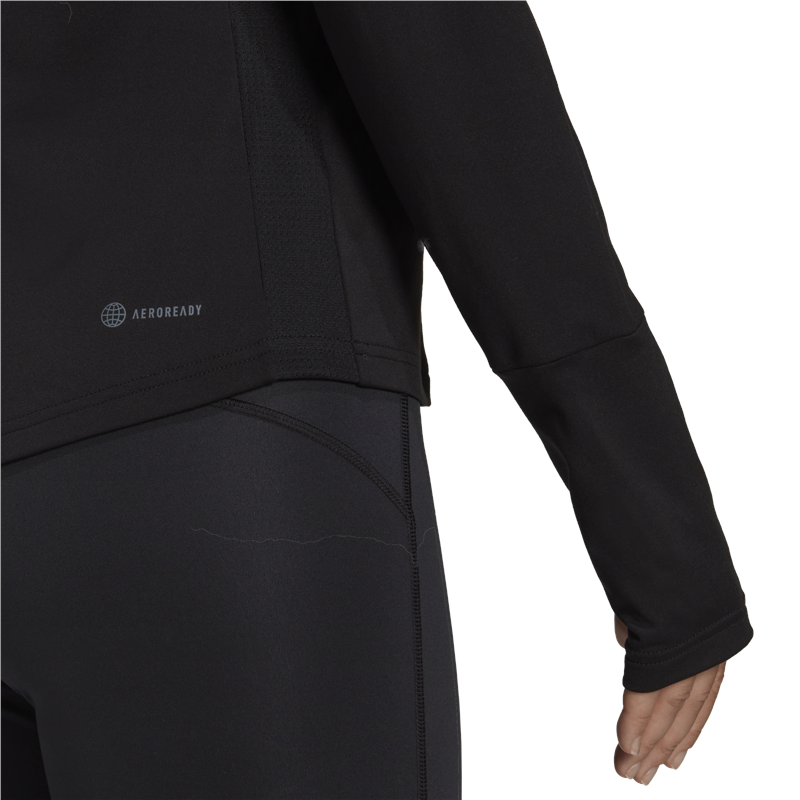 adidas SL 1/4 Training Top - Womens - Black/White