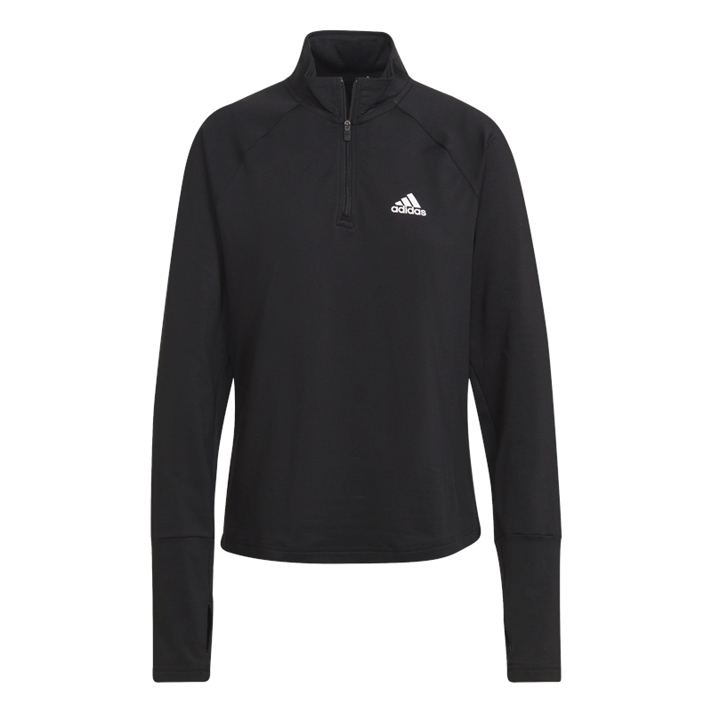 adidas SL 1/4 Training Top - Womens - Black/White