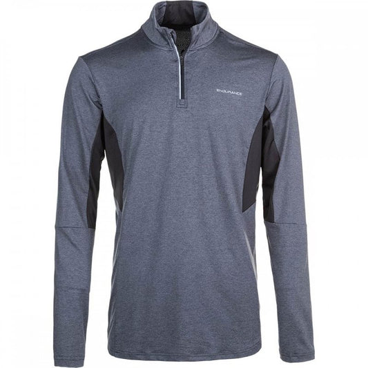 Endurance Lanbark Midlayer - Mens - Black Melange