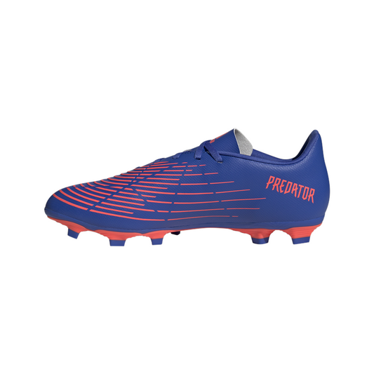 adidas Predator Edge.4 FxG Football Boots - Adult - Hi-Res Blue/Turbo/Hi-Res Blue