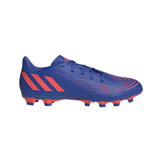 adidas Predator Edge.4 FxG Football Boots - Adult - Hi-Res Blue/Turbo/Hi-Res Blue