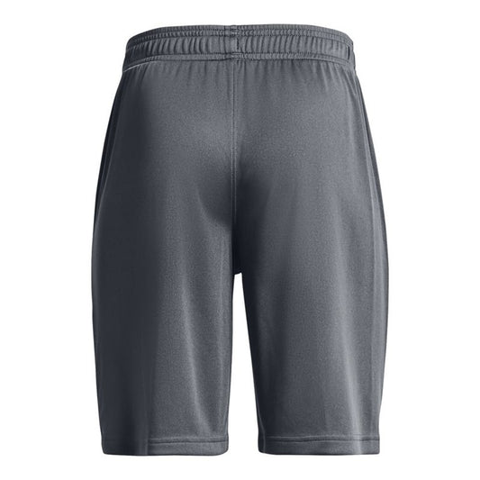 Under Armour Prototype 2.0 Wordmark Shorts - Boys - Pitch Grey/Quirky Lime