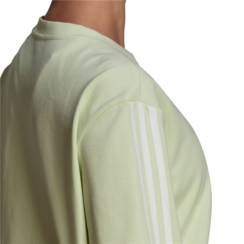 adidas TC Crew Sweat Top - Womens - Almost Lime