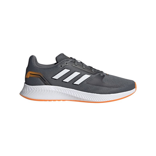 adidas RunFalcon 2.0 Trainers - Mens - Grey/White/Orange Rush