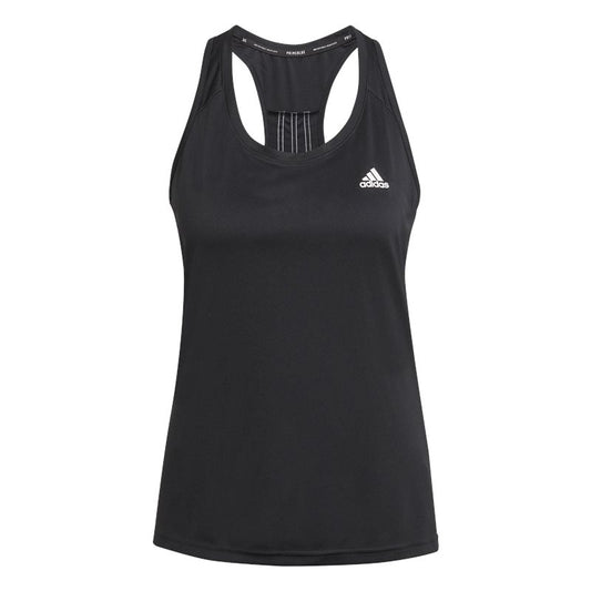 adidas 3 Stripes Sport Training Tank Top - Womens - Black/White