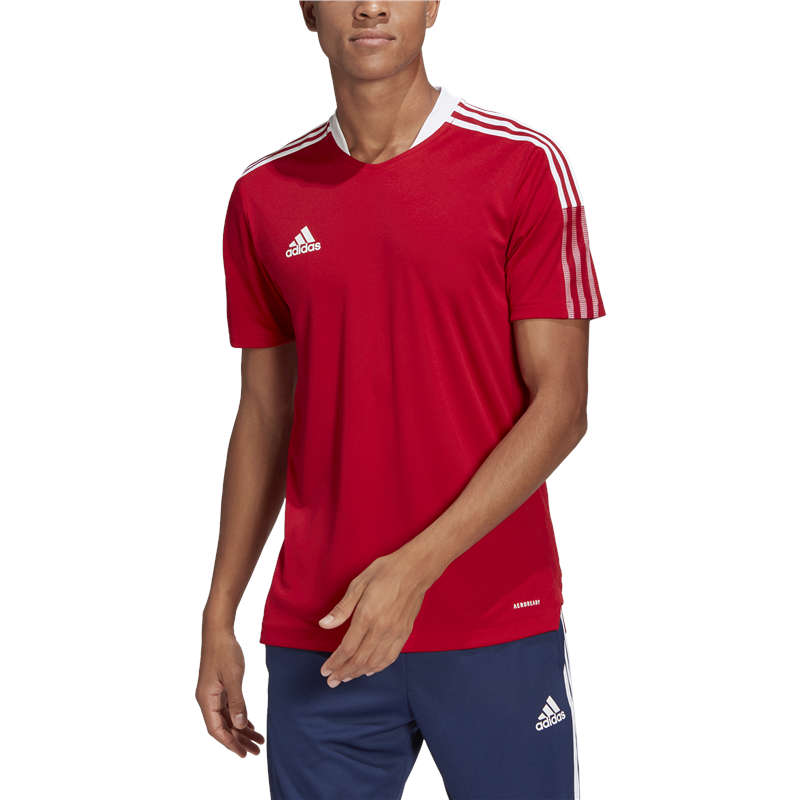 adidas Tiro 21 Training Jersey - Adult - Red