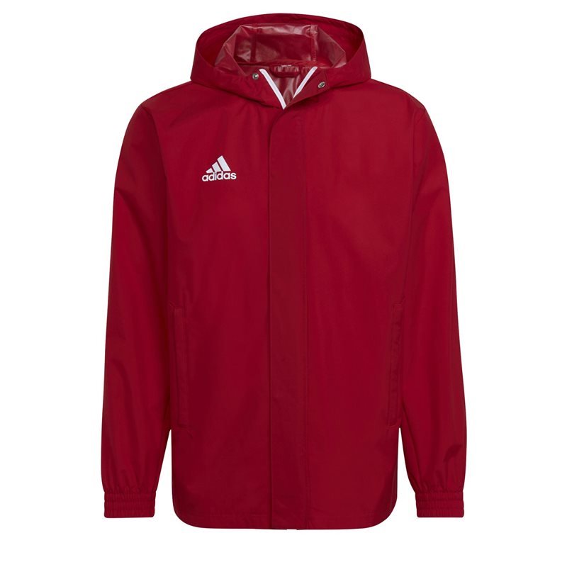adidas Entrada 22 AW Jacket - Adult - Team Power Red/White