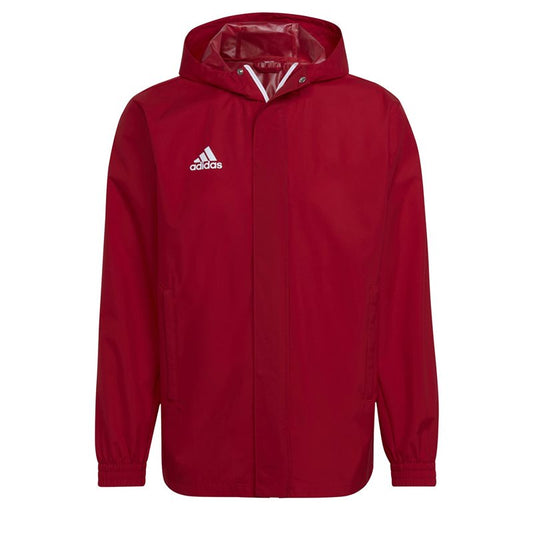 adidas Entrada 22 AW Jacket - Adult - Team Power Red/White
