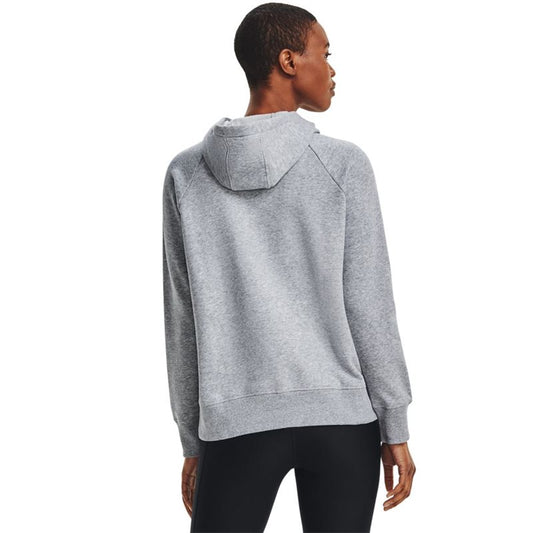 Under Armour Rival Fleece HB Hoodie - Womens - Steel Medium Heather/Black