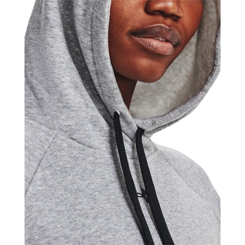 Under Armour Rival Fleece HB Hoodie - Womens - Steel Medium Heather/Black