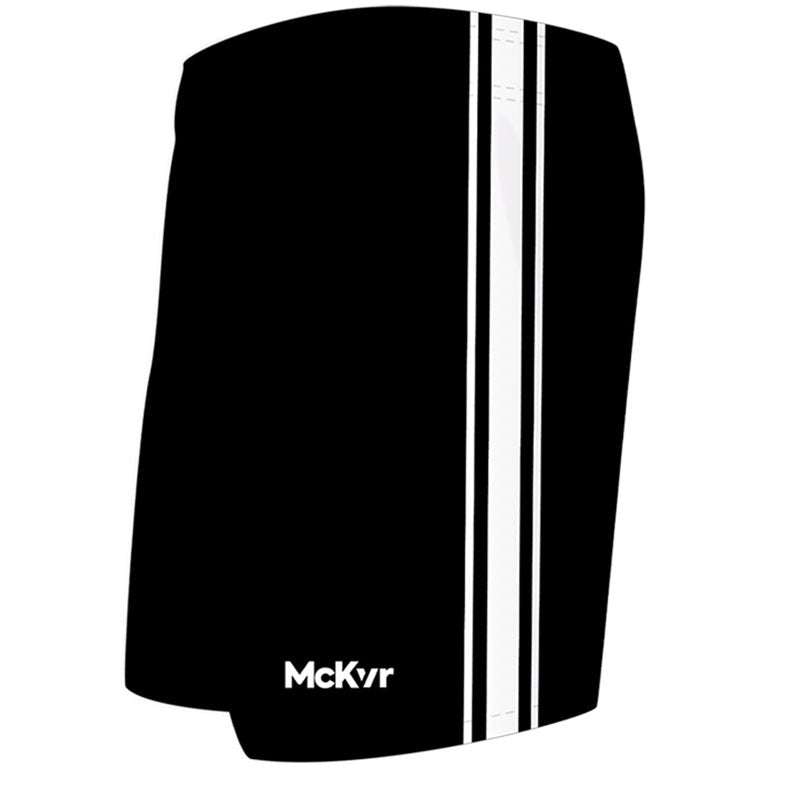 Mc Keever Core 22 GAA Shorts - Adult - Black/White