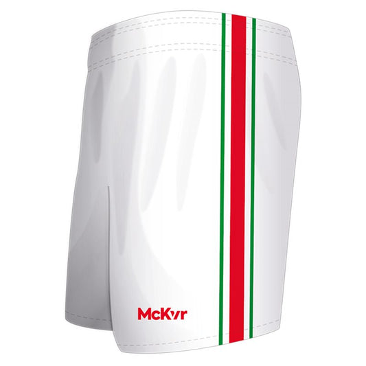 Mc Keever Core 22 GAA Shorts - Adult - White/Red/Green