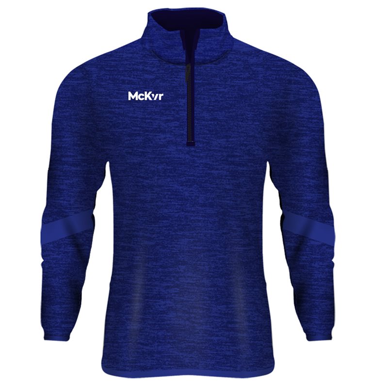 Mc Keever Core 22 1/4 Zip Top - Adult - Royal