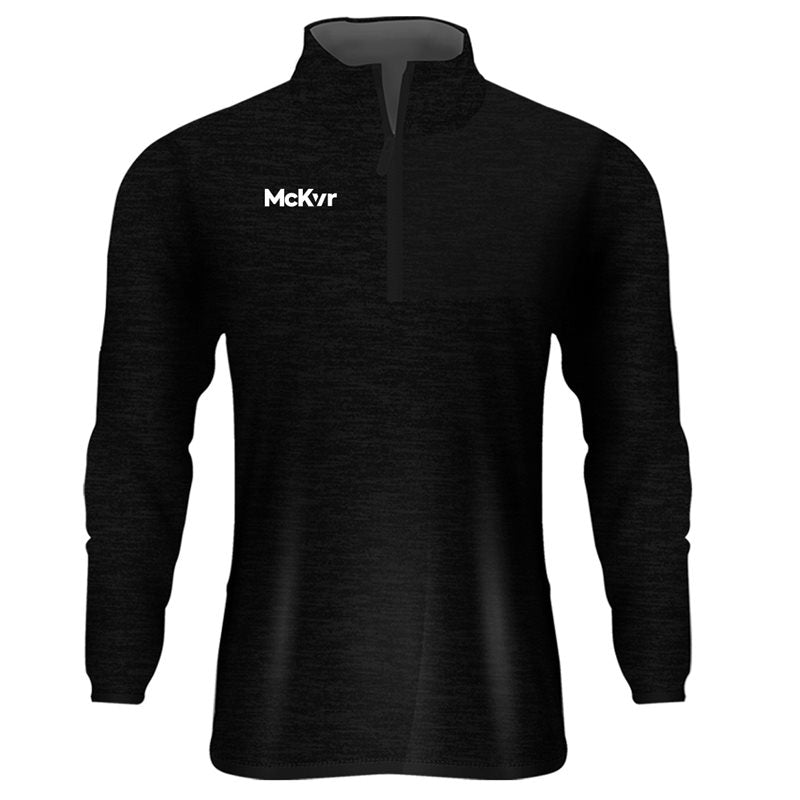Mc Keever Core 22 1/4 Zip Top - Youth - Black
