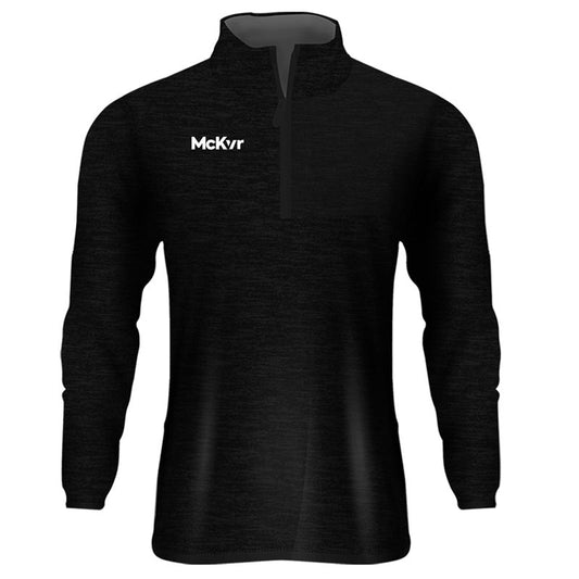Mc Keever Core 22 1/4 Zip Top - Youth - Black