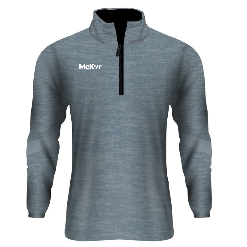 Mc Keever Core 22 1/4 Zip Top - Youth - Grey