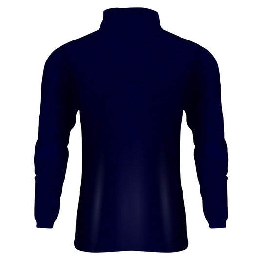 Mc Keever Core 22 1/4 Zip Top - Youth - Navy