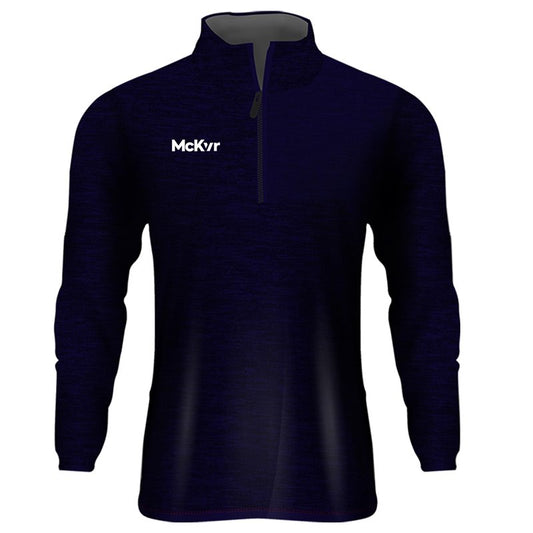 Mc Keever Core 22 1/4 Zip Top - Youth - Navy