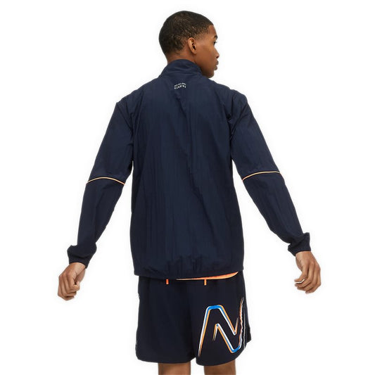 New Balance Printed Impact Run Jacket - Mens - Ecplise