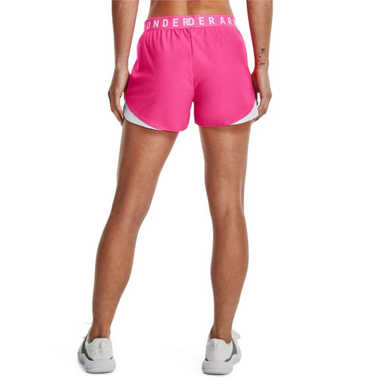 Under Armour Play Up 3.0 Training Shorts - Womens - Electro Pink/White