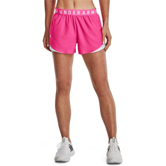 Under Armour Play Up 3.0 Training Shorts - Womens - Electro Pink/White