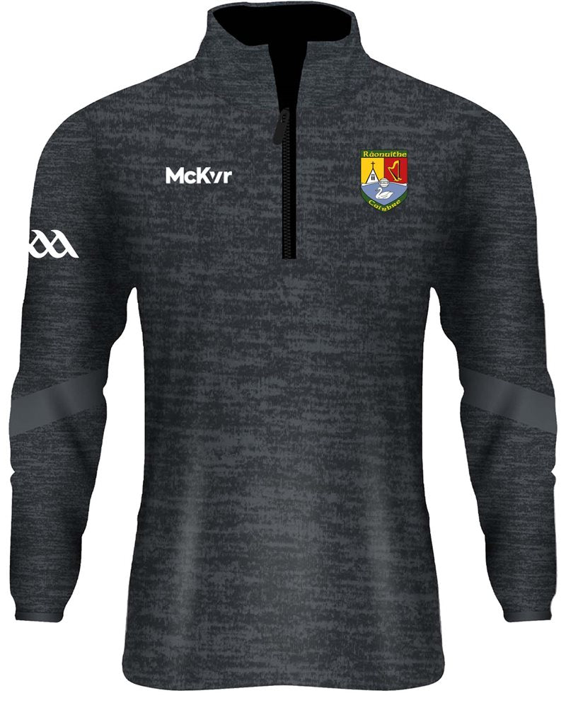 Mc Keever Carbery Rangers Core 22 1/4 Zip Top - Youth - Charcoal