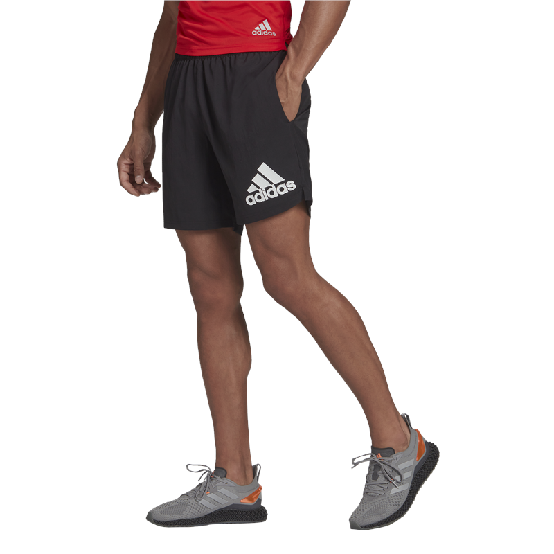 adidas Run It 5 Inch Shorts - Mens - Black
