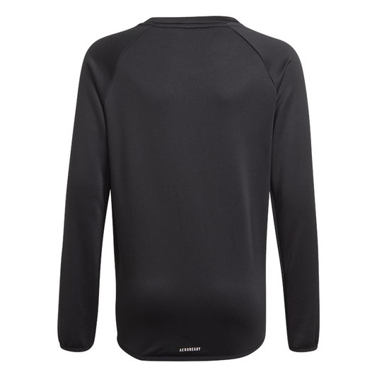 adidas D2M Big Logo Sweat Top - Boys - Black/White