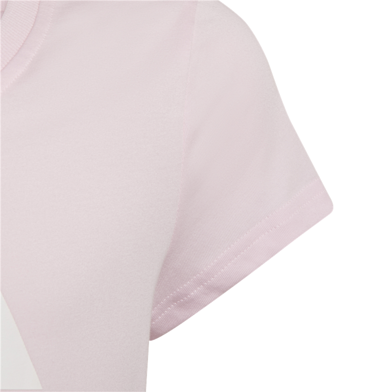 adidas BL Tee - Girls - Clear Pink/White