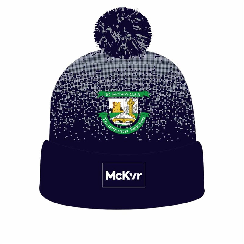 Mc Keever St Fechins GAA Core 22 Bobble Hat - Adult - Navy/Grey