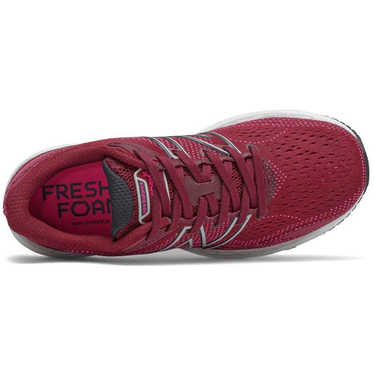 New Balance Fresh Foam X 860V12 Running Shoes - Womens - Garnet/Pink Glow