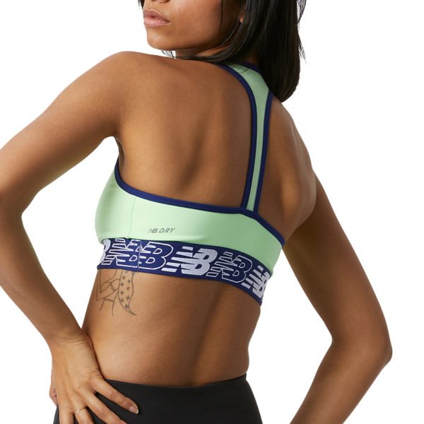 New Balance Pace Sports Bra - Womens - Green