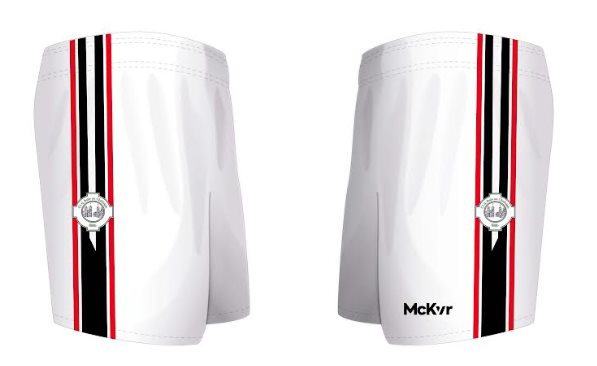 Mc Keever Ballincollig GAA Official Away Shorts - Youth - Red/Black