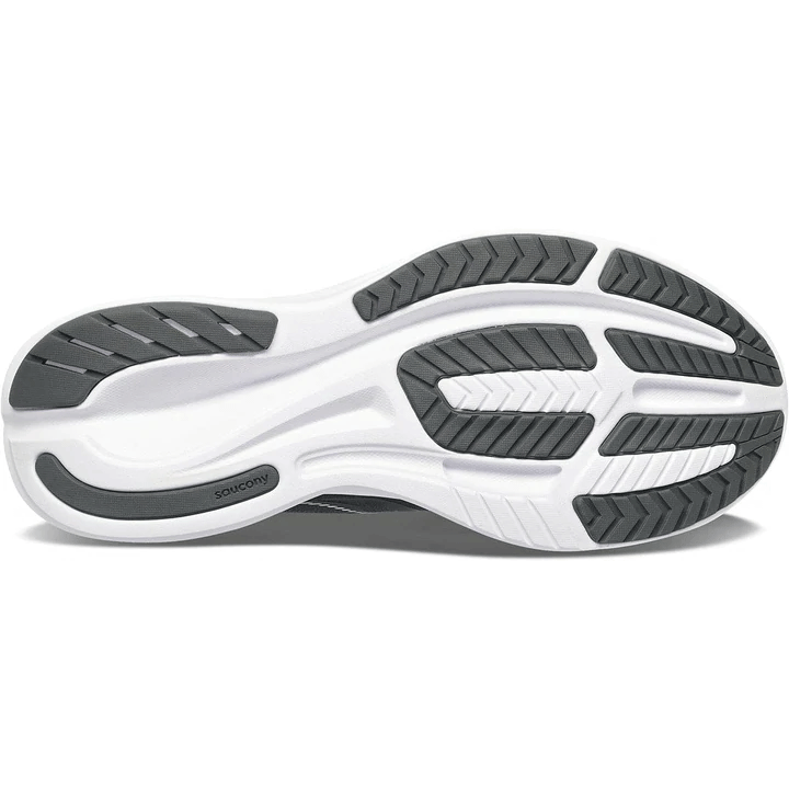 Saucony Ride 15 Running Shoes - Mens - Black/White