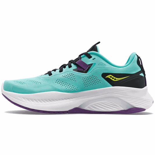 Saucony Guide 15 Running Shoes - Womens - Cool Mint/Acid