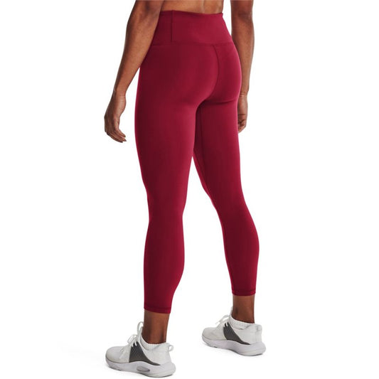 Under Armour Motion Ankle Leggings - Womens - Black Rose/Dark Maroon