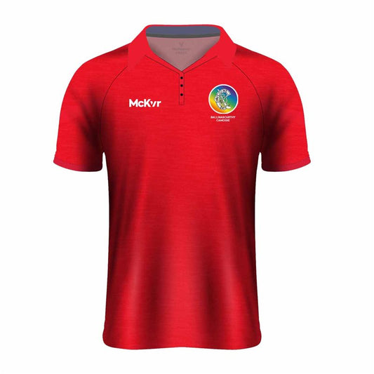 Mc Keever Ballinascarthy Camogie Core 22 Polo Top - Adult - Red