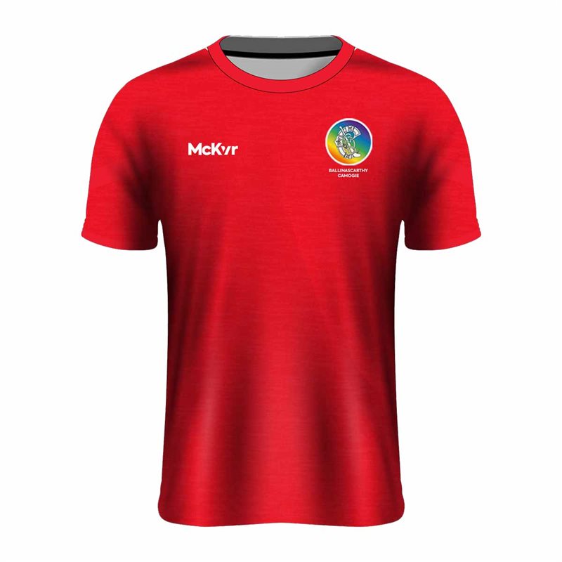 Mc Keever Ballinascarthy Camogie Core 22 T-Shirt - Youth - Red