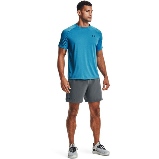 Under Armour Woven 7 Inch Training Shorts - Mens - Pitch Grey