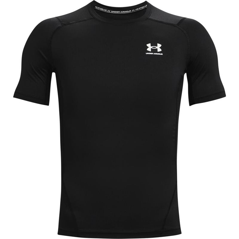 Under Armour HeatGear Armour Short Sleeve Training Tee - Mens - Black