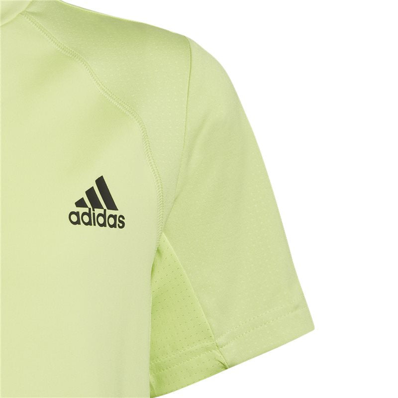adidas XFG Aeroready Tee - Boys - Pulse Lime/Black/Dash grey