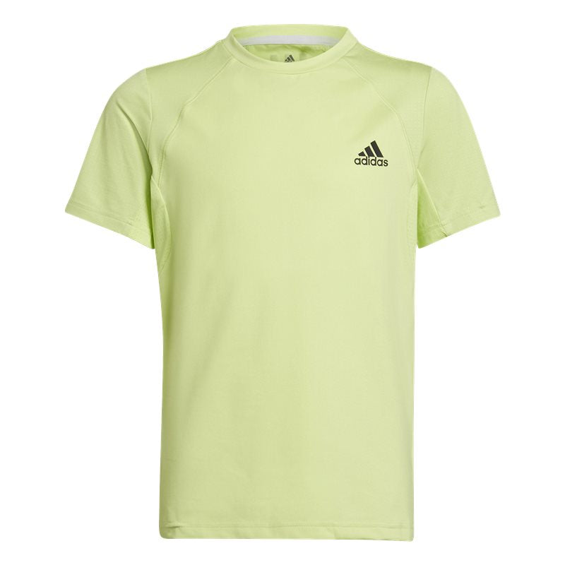 adidas XFG Aeroready Tee - Boys - Pulse Lime/Black/Dash grey