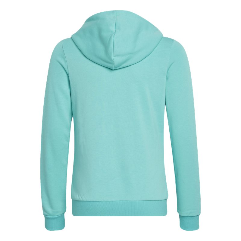 adidas Linear Full-Zip Hoodie - Girls - Semi Mint Rush/Black