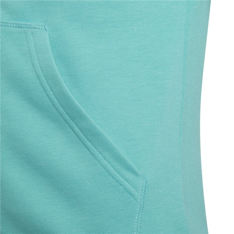 adidas Linear Full-Zip Hoodie - Girls - Semi Mint Rush/Black