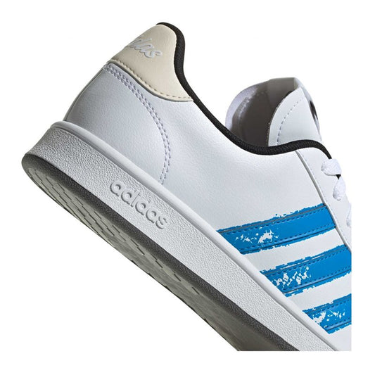 adidas Grand Court Beyond Trainers - Mens - White/Blue Rush/Grey