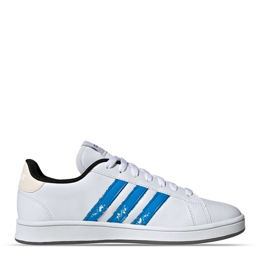 adidas Grand Court Beyond Trainers - Mens - White/Blue Rush/Grey