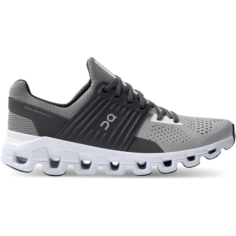 On Cloudswift Running Shoes - Mens - Alloy/Eclipse