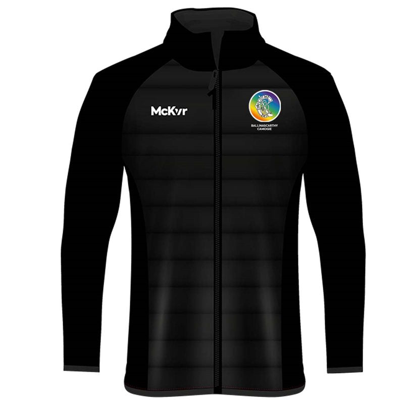 Mc Keever Ballinascarthy Camogie Core 22 Hybrid Jacket - Youth - Black