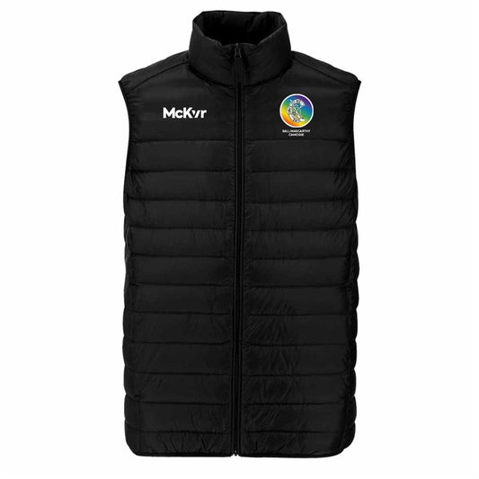 Mc Keever Ballinascarthy Camogie Core 22 Padded Gilet - Youth - Black